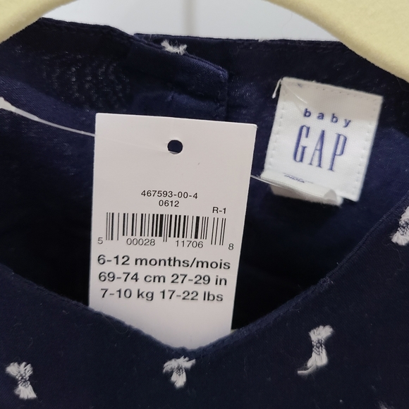 BabyGAP Navy Blue Top 6/12 M (NWT) - Picture 2 of 2
